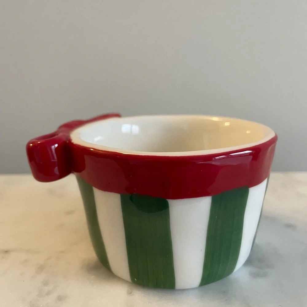 ❤️ ANTHROPOLOGIE FESTIVE DOLOMITE NUT BOWL NEW